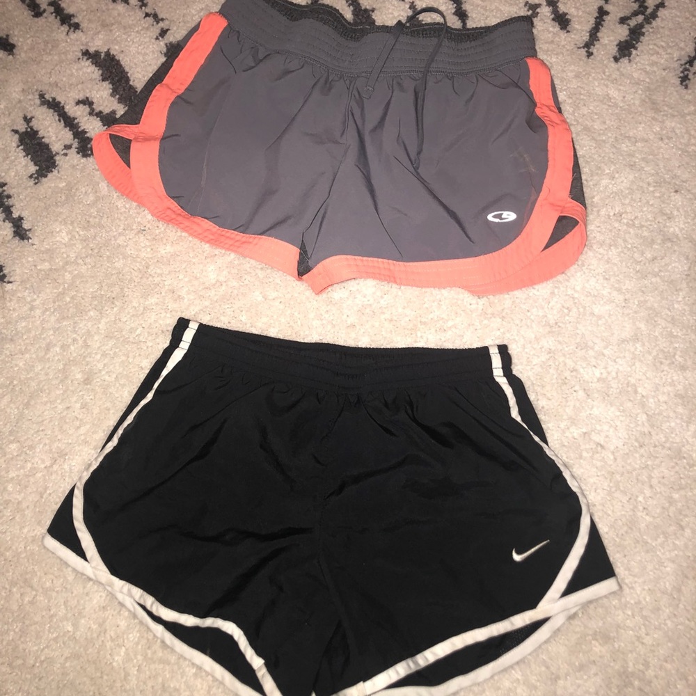 Two sport shorts